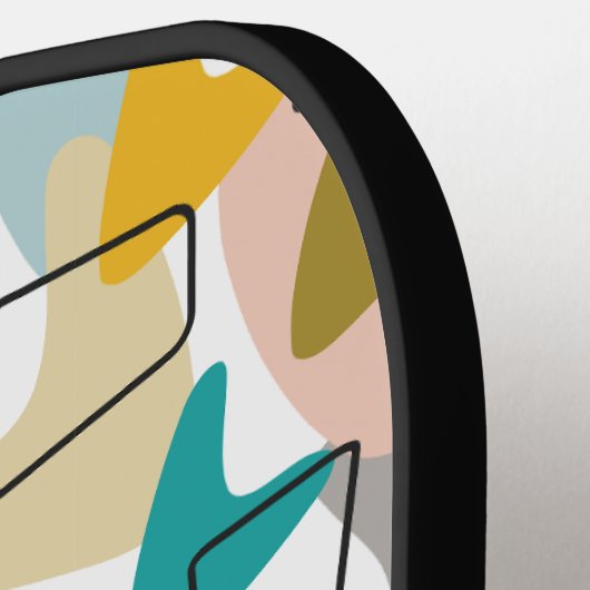 Boomerangs und Corks Pickleball Schläger (Linke Seite)