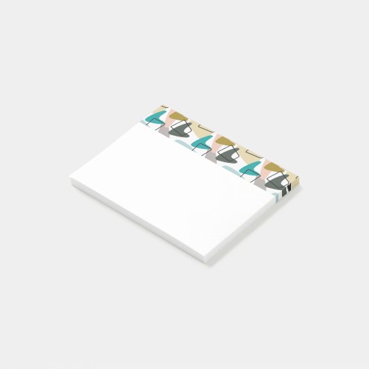 Boomerangs und Corks Post-it Klebezettel (angewinkelt)