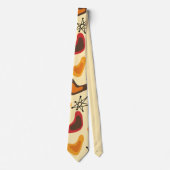 Boomerangs und Sterne Krawatte (Vorderseite)