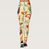 Boomerangs und Sterne Leggings (Rückseite)