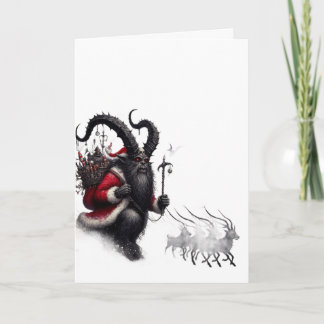 BoomFuzzys Cousin Krumpas (Krampus), Weihnachten Karte
