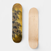 BoomGoo™ Skateboard F396 "Stone Dragon" 3 Gold (Vorderseite)