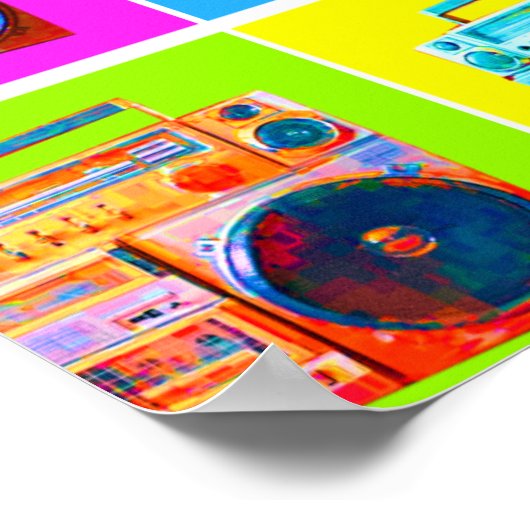 Boomhol Poster (Ecke)