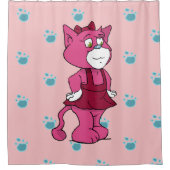 Boomi Cats Duschvorhang (Vorderseite)