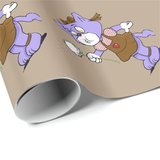 Boomi Cats Geschenkpapier (Rolleneckpunkt)