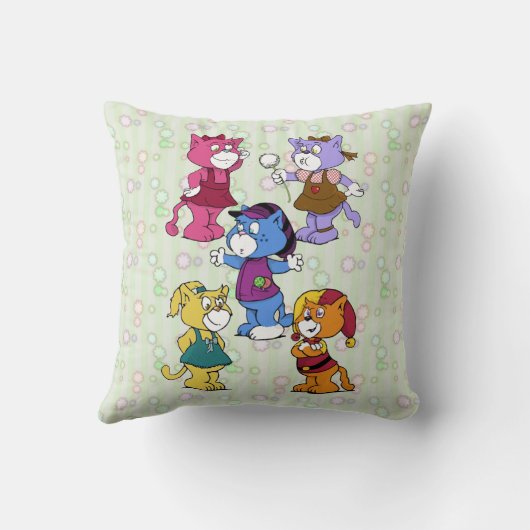 Boomi Cats Kissen (Rückseite)