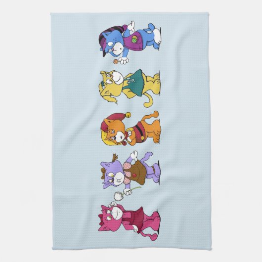 Boomi Cats Küchentuch (Vertikal)