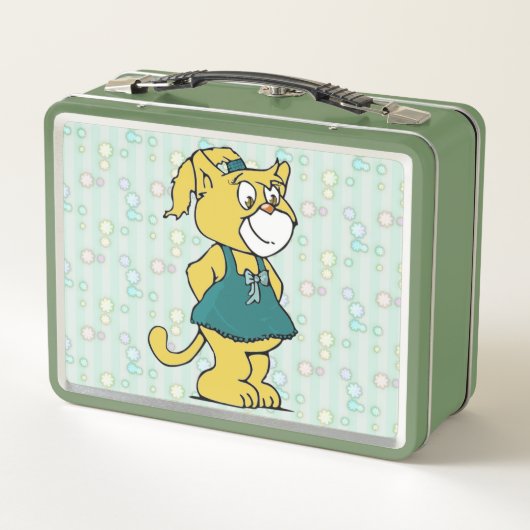 Boomi Cats Metal Lunch Box (Rückseite)