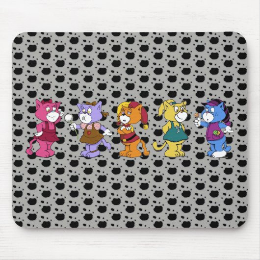 Boomi Cats Mousepad (Vorne)