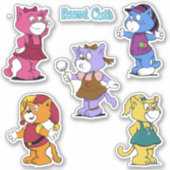 Boomi Cats Stickers Aufkleber (Vorderseite)