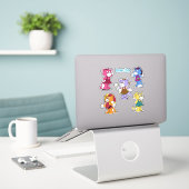 Boomi Cats Stickers Aufkleber (Laptop auf Schreibtisch)