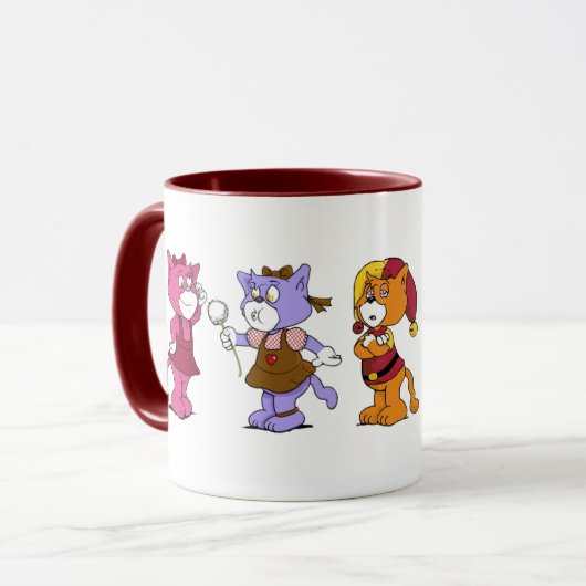 Boomi Cats Tasse (Vorderseite Links)