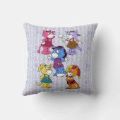 Boomi Cats Throw Kissen (Rückseite)