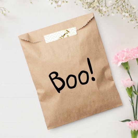 Boomlustige niedliche handgeschriebene Typografie  Geschenktütchen (Versiegelt)