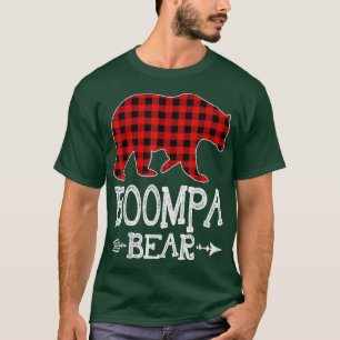 Boompa Bear Christmas Pajama Red Kariert Buffalo F T-Shirt