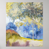 Boomrijk Landschap von George de Feure Poster (Vorne)