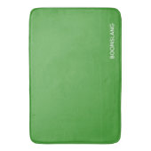 Boomslang grüne Farbe Badematte (Vorderseite Vertikal)