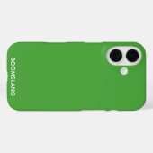 Boomslang grüne Farbe Case-Mate iPhone Hülle (Rückseite (Horizontal))