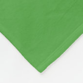 Boomslang grüne Farbe Fleecedecke (Ecke)