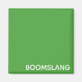 Boomslang grüne Farbe Magnet (Vorne)