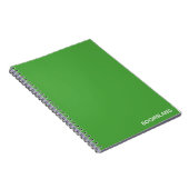 Boomslang grüne Farbe Notizblock (Rechte Seite)