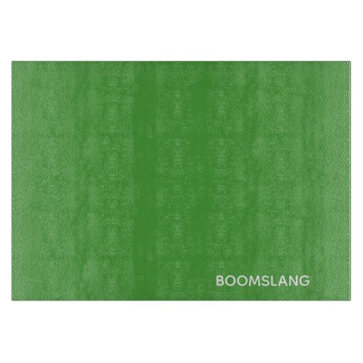 Boomslang grüne Farbe Schneidebrett (Vorderseite)