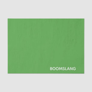 Boomslang grüne Farbe Seidenpapier