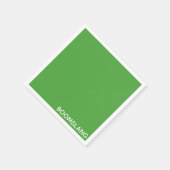 Boomslang grüne Farbe Serviette (Ecke)