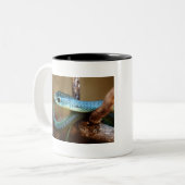 Boomslang Zweifarbige Tasse (Vorderseite Links)