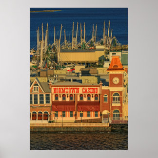 Boomtown Sunset Poster