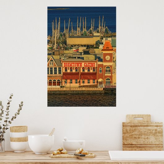 Boomtown Sunset Poster (Küche)