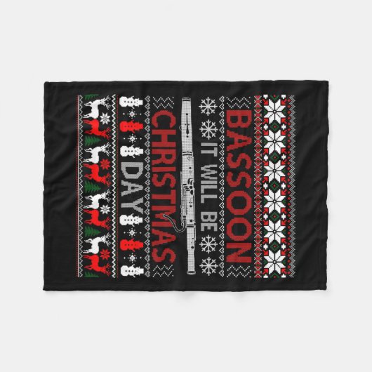 Boon es wird Weihnachtsgeschenk Uganda Weihnachten Fleecedecke (Vorderseite (Horizontal))