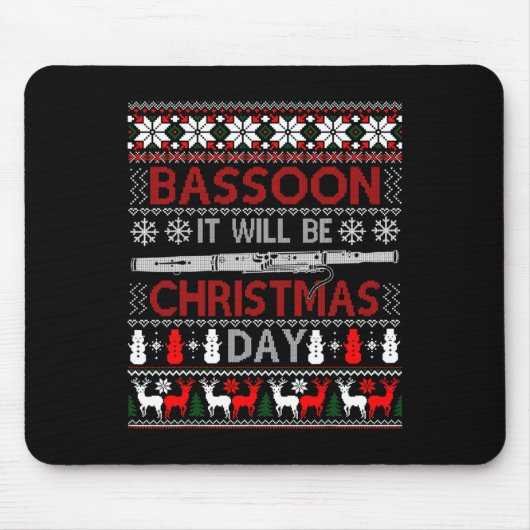 Boon es wird Weihnachtsgeschenk Uganda Weihnachten Mousepad (Vorne)
