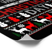 Boon es wird Weihnachtsgeschenk Uganda Weihnachten Poster (Ecke)