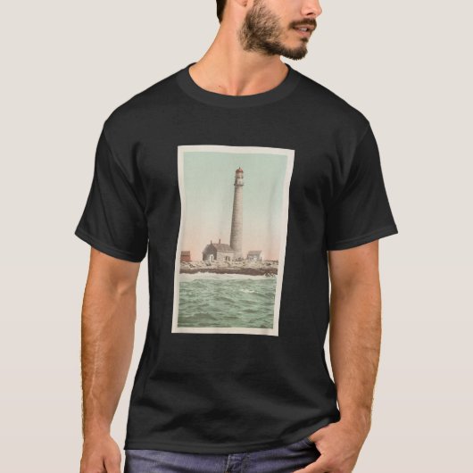 Boon Island Light Illustration T-Shirt (Vorderseite)