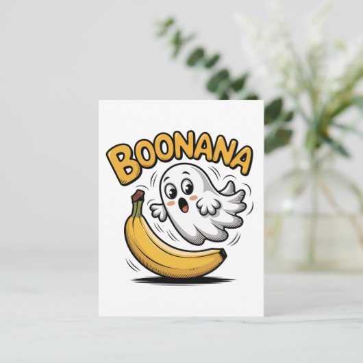 Boonana Funny Postkarte (Stehend Vorderseite)