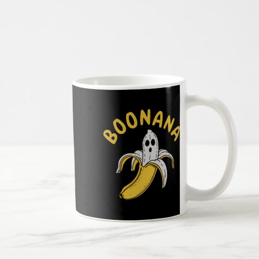 Boonana Funny Skeleton Inside Banana Quirky Kaffeetasse (Rechts)