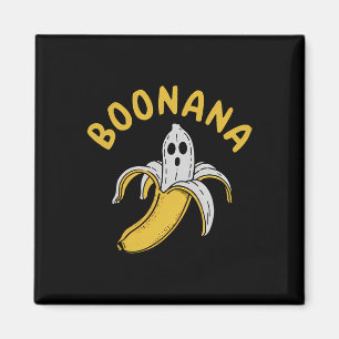 Boonana Funny Skeleton Inside Banana Quirky Magnet