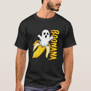 Boonana Geister Boo Banane Lustiges Halloween Kost T-Shirt