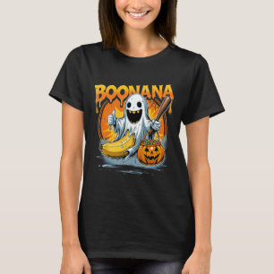 Boonana Ghost Nana Sell Funny Trick oder Treat Des T-Shirt