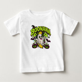 BOONANA Lustige verhexte Banane Halloween Geist Baby T-shirt