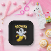Boonana Niedlich Ghost Banana Halloween Pappteller (Party)
