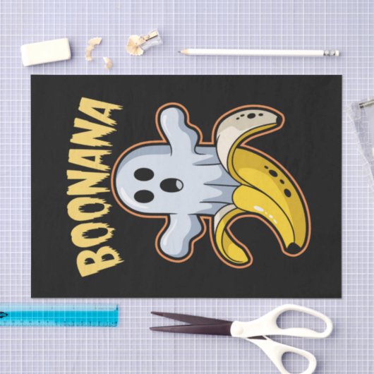 Boonana Niedlich Ghost Banana Halloween Seidenpapier (Handwerk)