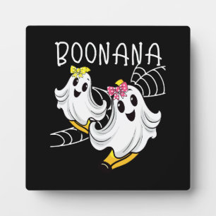 Boonana Süßer Geist Banane Halloween Fotoplatte