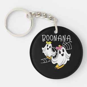 Boonana Süßer Geist Banane Halloween Schlüsselanhänger