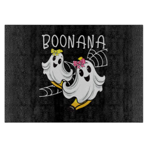 Boonana Süßer Geist Banane Halloween Schneidebrett