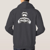 "BoonDocker" grauer Sledders.com Hoodie (Rückseite)