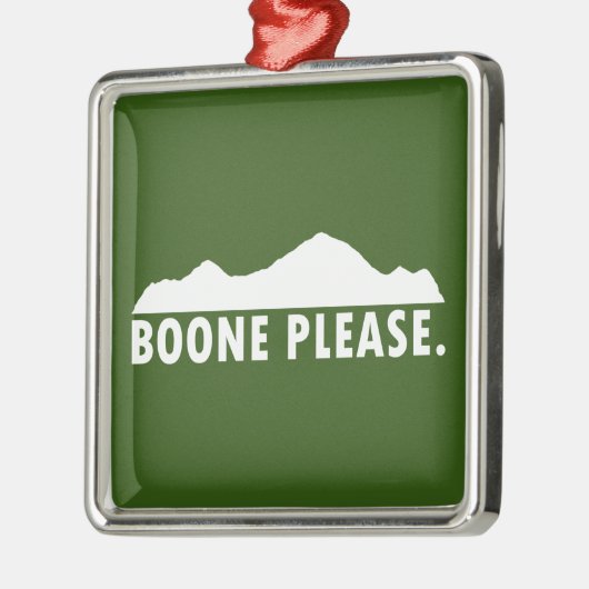 Boone Bitte Ornament Aus Metall (Links)