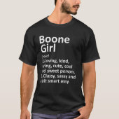 BOONE GIRL NC NORTH CAROLINA Funny City Home Roots T-Shirt (Vorderseite)