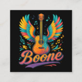 Boone Gitarre Begleitkarte (Vorderseite)